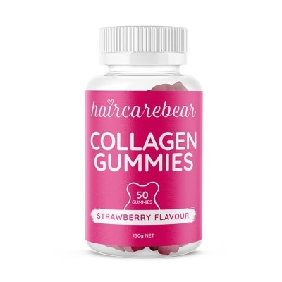 HAIR CARE BEAR Collagen Gummies Strawberry 50s