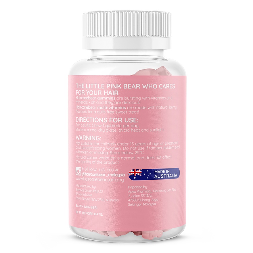 Hair Gummies Mixed Berry 60s image