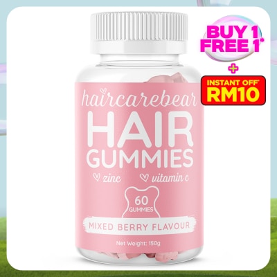 HAIR CARE BEAR Hair Gummies Mixed Berry 60s