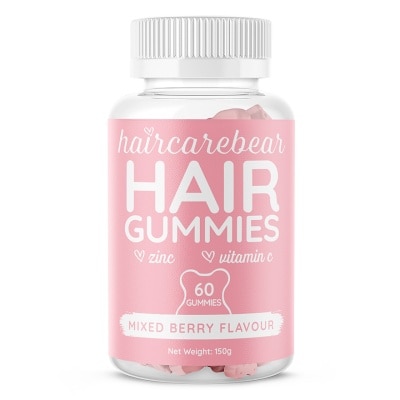 HAIR CARE BEAR Hair Gummies Mixed Berry 60s