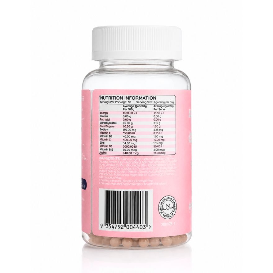 Hair Gummies Mixed Berry 60s image