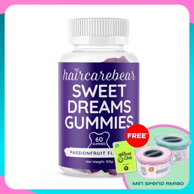 HAIR CARE BEAR Sweet Dream Gummies Passionfruit 60s