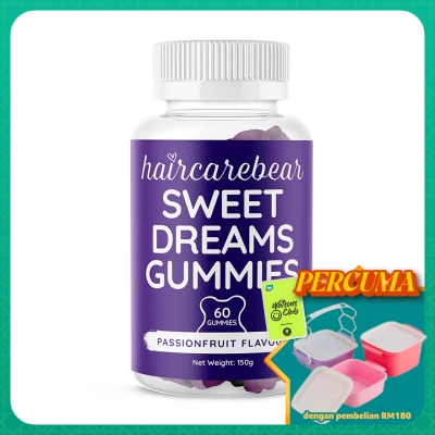 HAIR CARE BEAR - Sweet Dream Gummies Passionfruit 60s