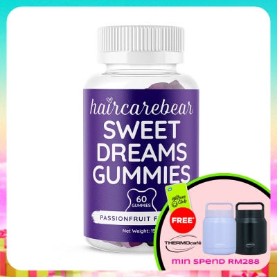 HAIR CARE BEAR - Sweet Dream Gummies Passionfruit 60s