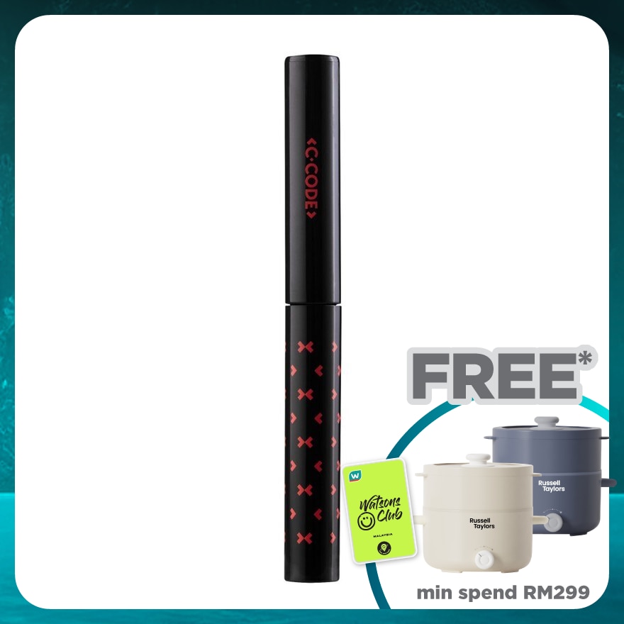 C.CODE Super Slim Mascara Black 3.5g