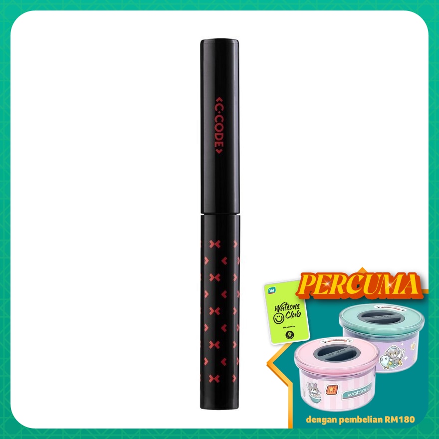 C.CODE Super Slim Mascara Black 3.5g