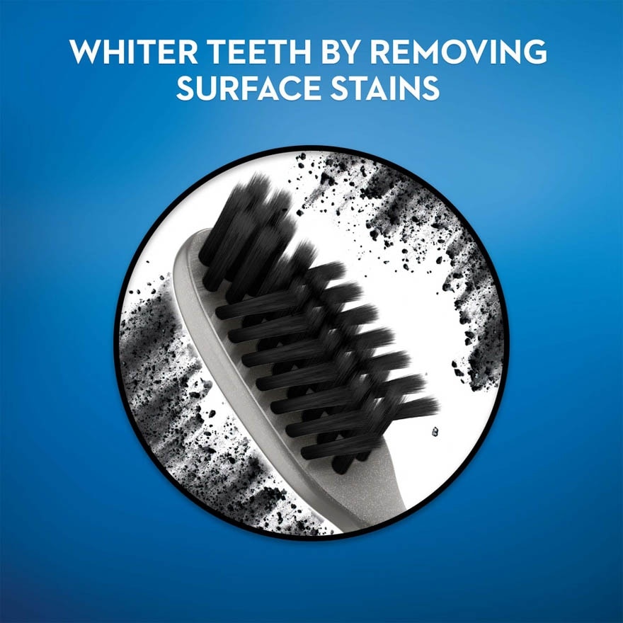 Cross Action Ultrathin Charcoal Toothbrush 3S