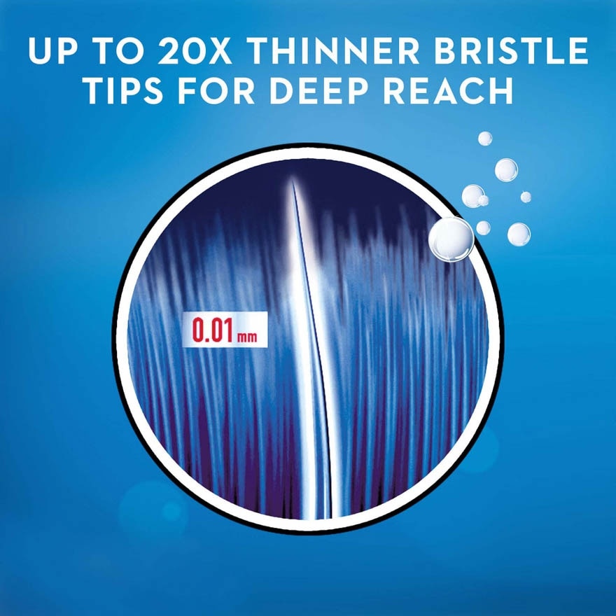Cross Action Ultrathin Charcoal Toothbrush 3S