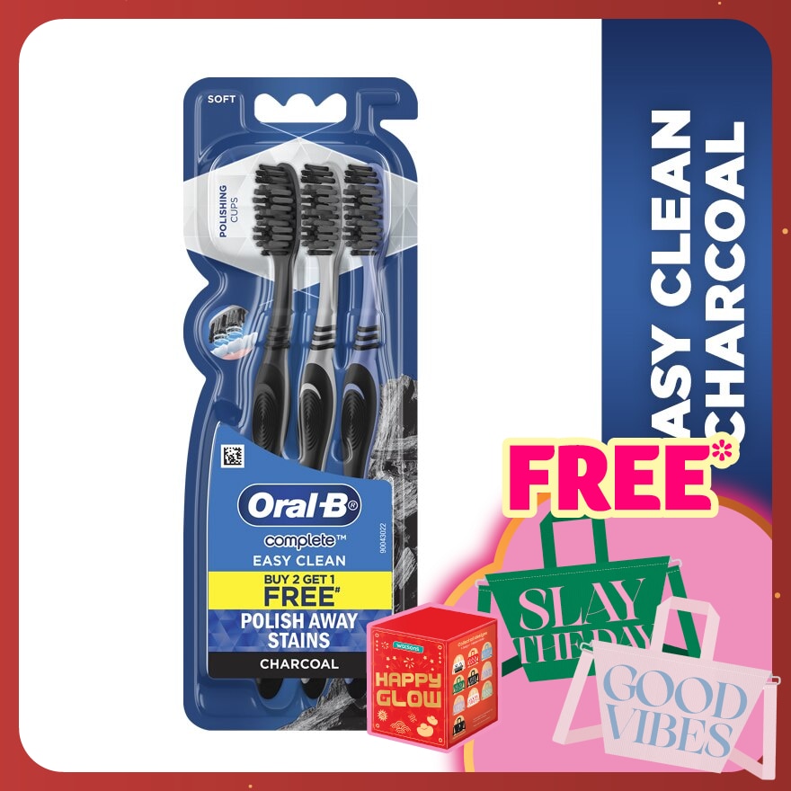 Easy Clean Charcoal Toothbrush 3S