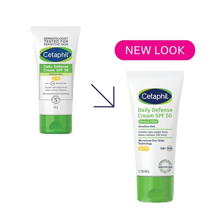 Daily Defense Cream SPF 50 For Face & Body 50ml