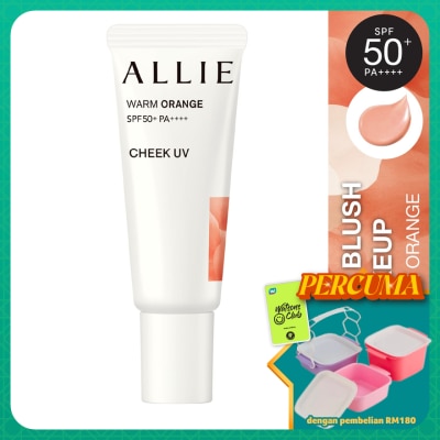 ALLIE - Chrono Beauty Color On Uv Cheek 02 Warm Orange 15g