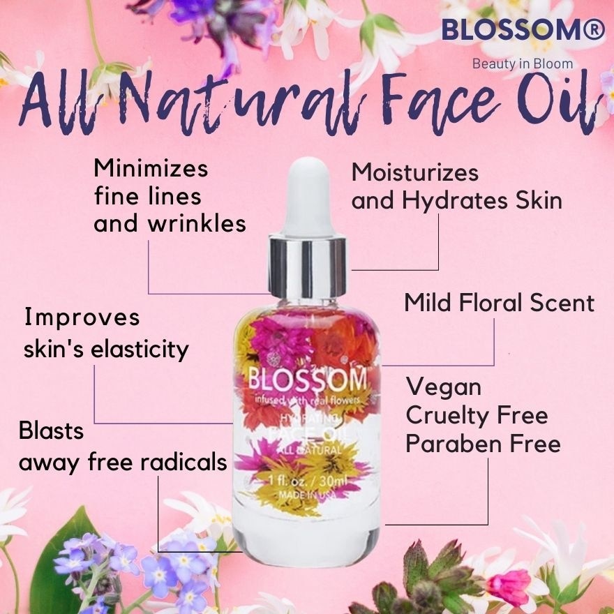 Natural & Hydrating Face Oil - Summer 30ml