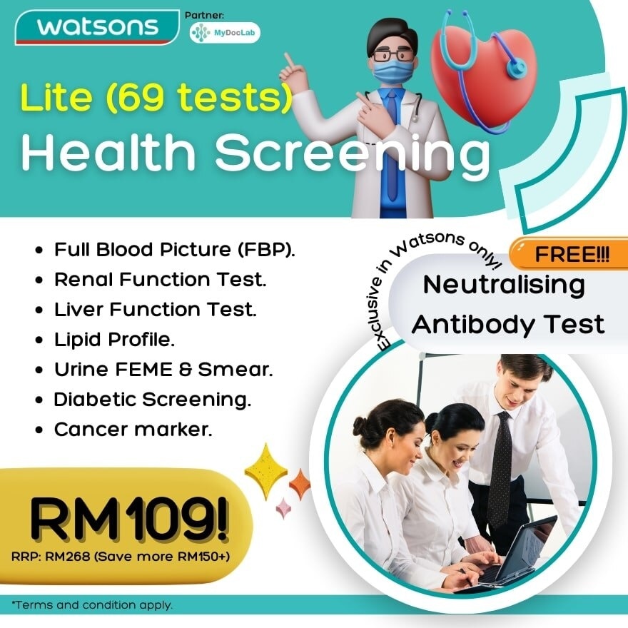 LITE Health Screening Voucher (69 test)