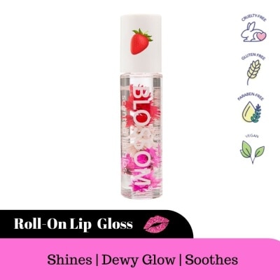 BLOSSOM Scented Roll On Lip Gloss - Strawberry 5.9ml