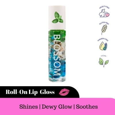 BLOSSOM Scented Roll On Lip Gloss - Mint 5.9ml