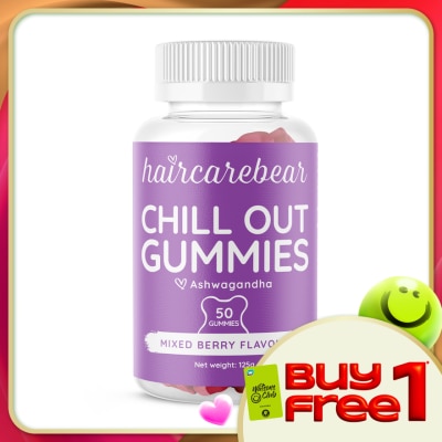 HAIR CARE BEAR - Chill Out Gummies 50s (Mixed Berry Flavour)