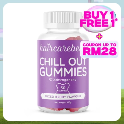 HAIR CARE BEAR Chill Out Gummies 50s (Mixed Berry Flavour)