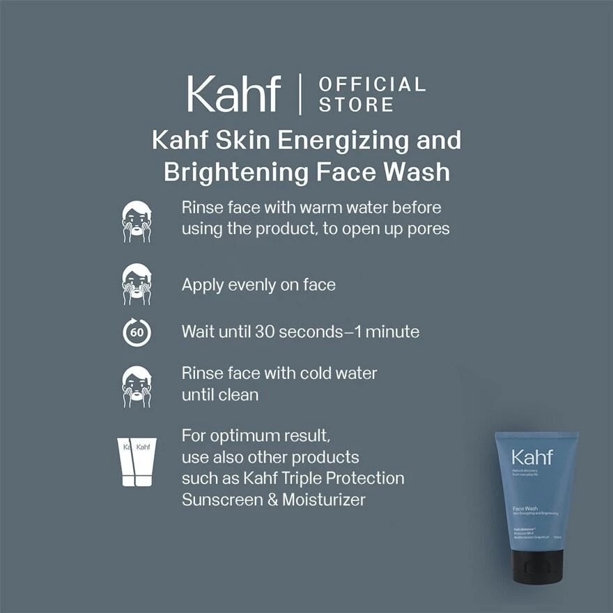 Skin Energizing and Brightening Face Wash 100ml