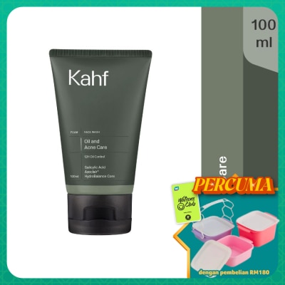 KAHF - Oil and Acne Care Face Wash 100ml