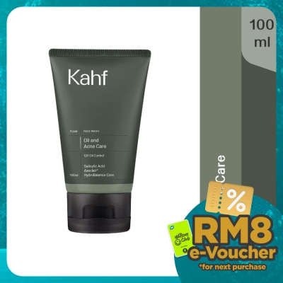 KAHF Oil and Acne Care Face Wash 100ml