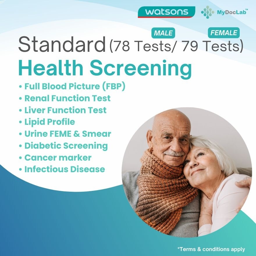 Standard Health Screening Voucher (78 Tests/79 Tests)