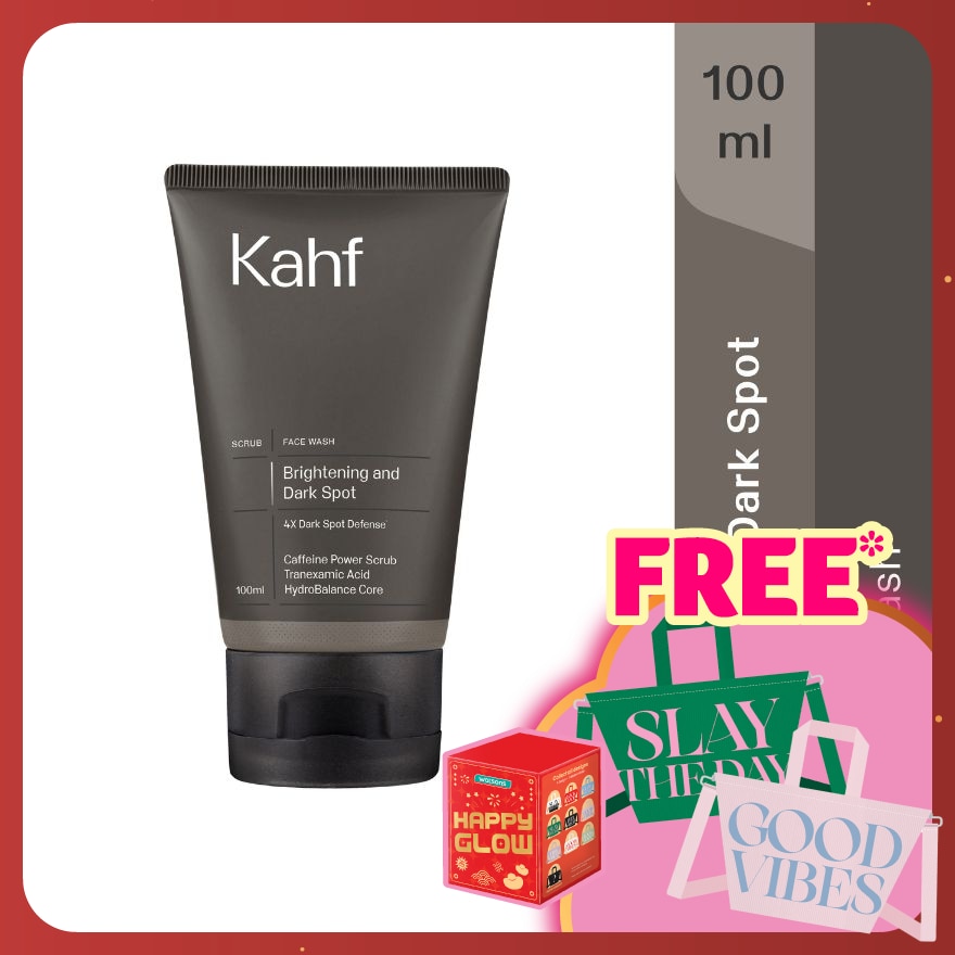 Kahf Brightening and Dark Spot Scrub Face Wash 100 ml
