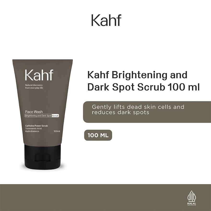 Kahf Brightening and Dark Spot Scrub Face Wash 100 ml