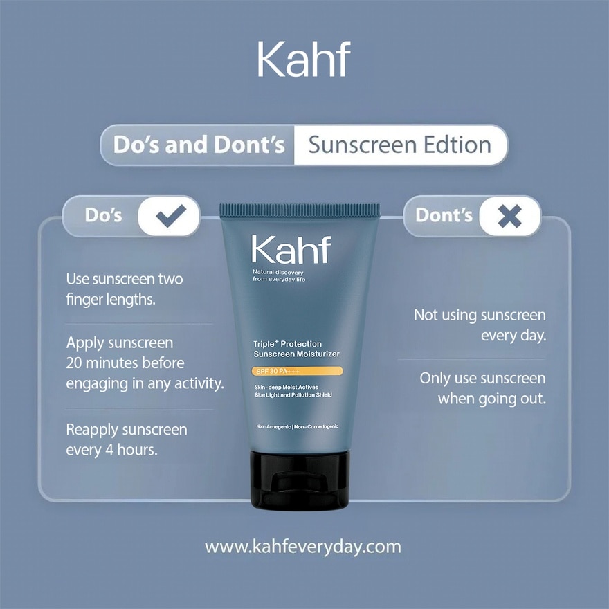 Triple Protection Sunscreen Moisturizer 30ml