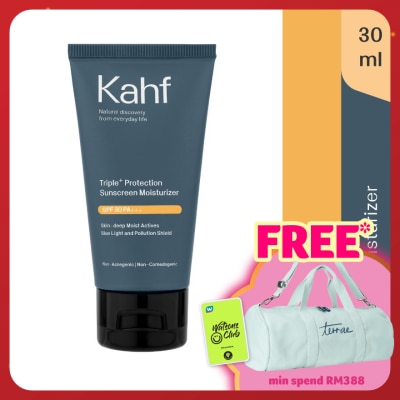 KAHF Triple Protection Sunscreen Moisturizer 30ml