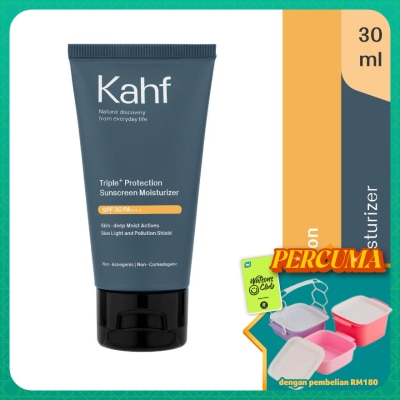 KAHF - Triple Protection Sunscreen Moisturizer 30ml