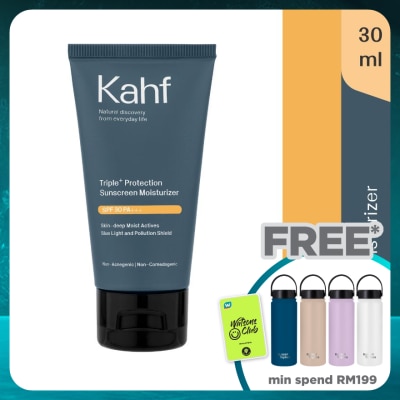 KAHF Triple Protection Sunscreen Moisturizer 30ml