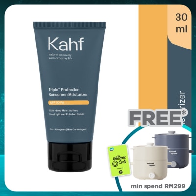 KAHF Triple Protection Sunscreen Moisturizer 30ml