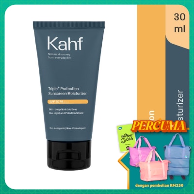 KAHF Triple Protection Sunscreen Moisturizer 30ml