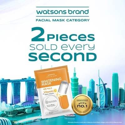 WATSONS Whitening Capsule Mask 1s