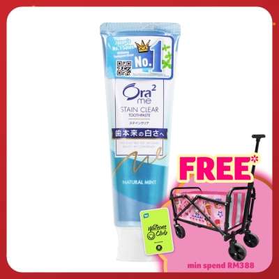ORA2 Ora2 me Stain Clear Dental Paste 140g Natural Mint