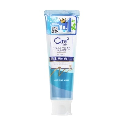 ORA2 Me Stain Clear Dental Paste 140g Natural Mint