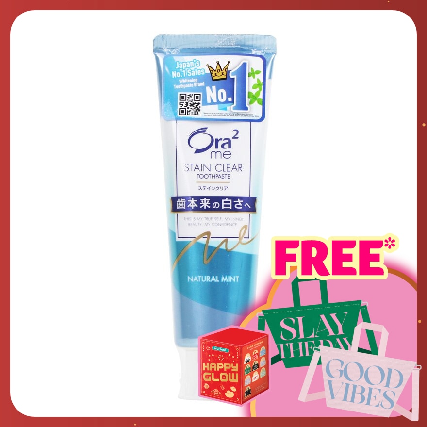 Ora2 me Stain Clear Dental Paste 140g Natural Mint