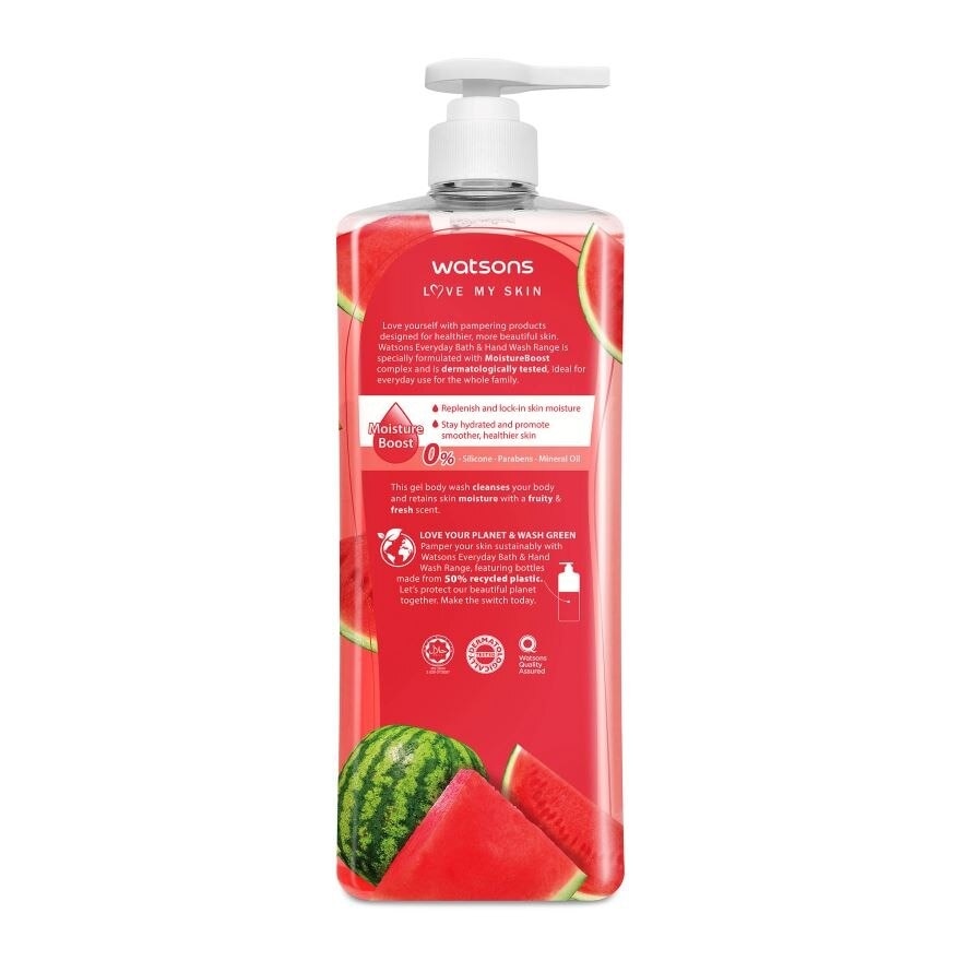 Watermelon Gel Body Wash 1L