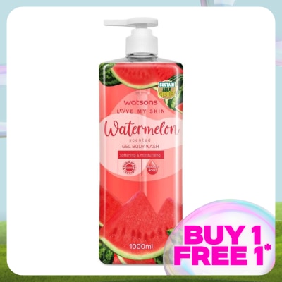 WATSONS Watermelon Gel Body Wash 1L