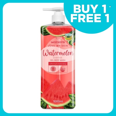 WATSONS Watermelon Gel Body Wash 1L