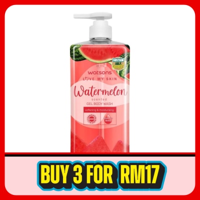 WATSONS - Watermelon Gel Body Wash 1L