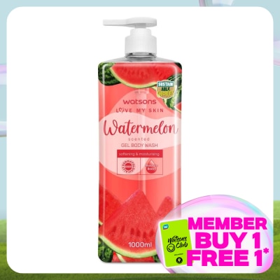 WATSONS Watermelon Gel Body Wash 1L
