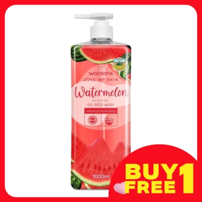 WATSONS Watermelon Gel Body Wash 1L