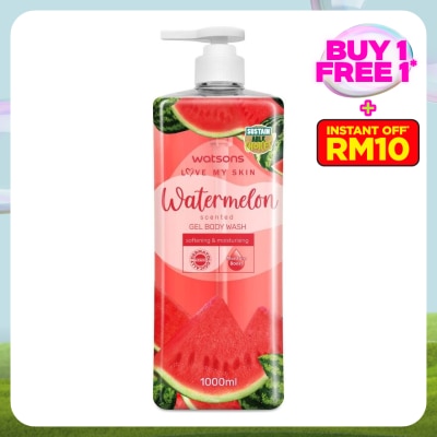WATSONS Watermelon Gel Body Wash 1L