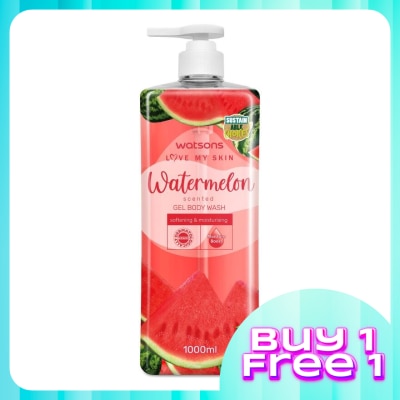 WATSONS Watermelon Gel Body Wash 1L