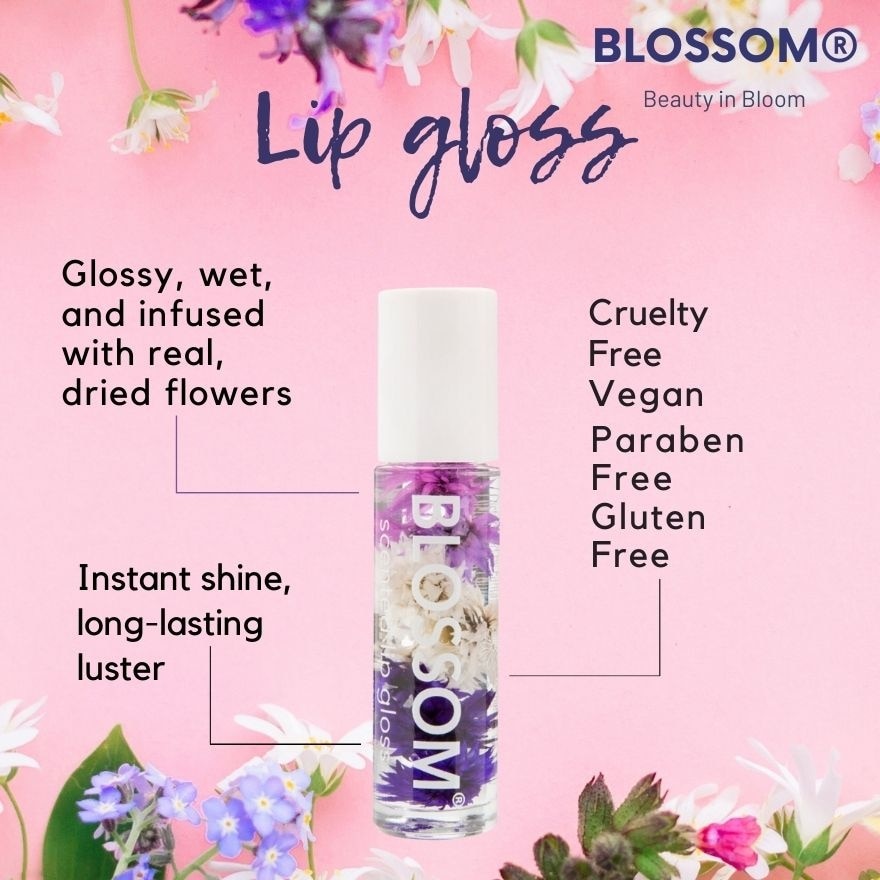 Scented Roll On Lip Gloss - Grape 5.9ml