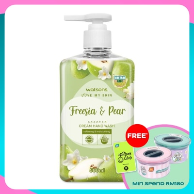 WATSONS FREESIA & PEAR CREAM HAND WASH