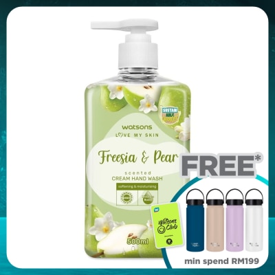 WATSONS FREESIA & PEAR CREAM HAND WASH