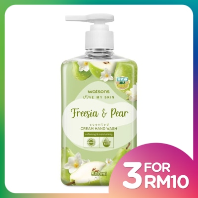 WATSONS Freesia & Pear Cream Hand Wash