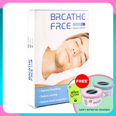 BREATHE FREE Nasal Strips Regular 10's